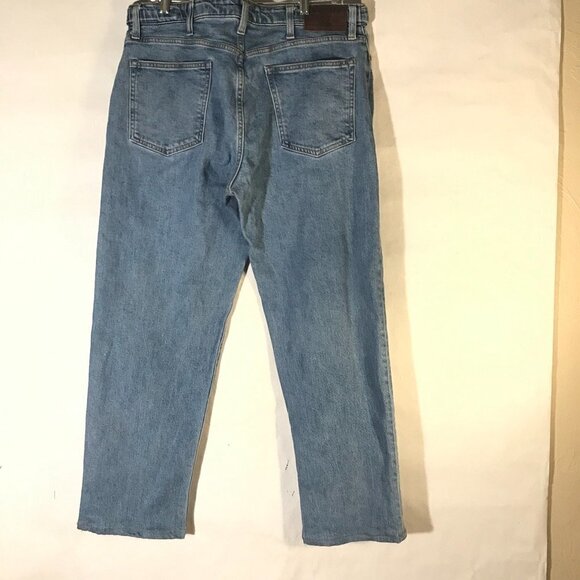 Lands End Jeans Mens Mans Blue Denim Size 42 EUC - Picture 5 of 6